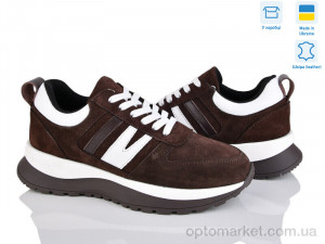 Кросівки жіночі 2904-20 Tamei коричневий оптом от Optomarket