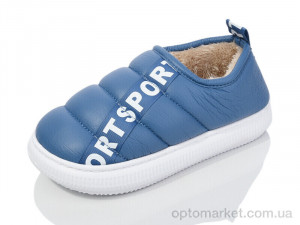 Капці жіночі 2912-1 Obuvok синій оптом от Optomarket