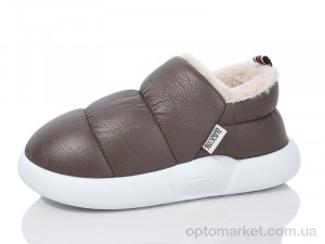 Капці чоловічі 2953-2 Luck Line коричневий  оптом от Optomarket