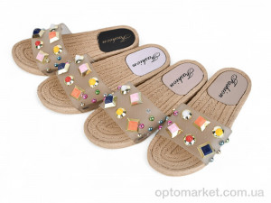 Шльопанці жіночі 2956-6 mix Lion-Lu мікс  оптом от Optomarket