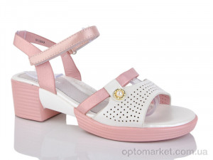 Босоніжки дитячі 3-0581-H Y.Top рожевий  оптом от Optomarket