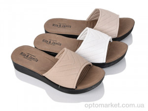 Шльопанці жіночі 3001-13 mix Rita&Jamila мікс  оптом от Optomarket