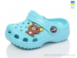 Крокси дитячі 3001-192 Luck Line зелений  оптом от Optomarket