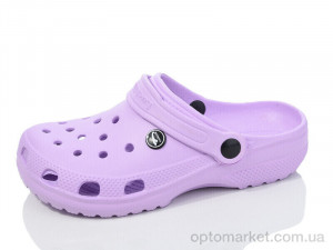 Крокси жіночі 3001-375 Luck Line фіолетовий  оптом от Optomarket