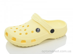 Крокси жіночі 3001-392 Luck Line жовтий  оптом от Optomarket