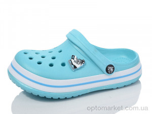 Крокси дитячі 3002-312 Luck Line блакитний  оптом от Optomarket