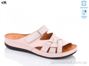 Шльопанці жіночі 300(36-44) Sherlock Soon рожевий  оптом от Optomarket