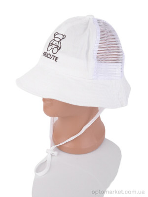 Панама дитячі 3005-3 white RuBi білий  оптом от Optomarket