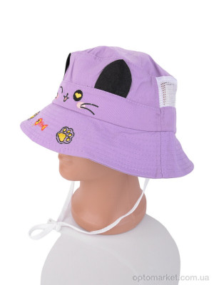 Панама дитячі 3008-3 violet RuBi фіолетовий  оптом от Optomarket