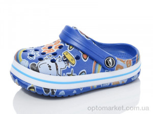 Крокси дитячі 3009-256 Luck Line синій  оптом от Optomarket