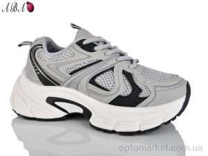 Кросівки жіночі 301-5 Aba сірий оптом от Optomarket