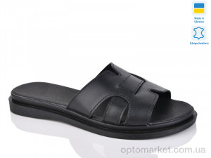 Шльопанці жіночі 301 ч.к. Sali чорний  оптом от Optomarket