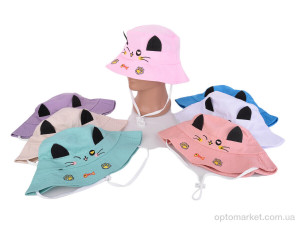 Панама дитячі 3011 mix RuBi мікс  оптом от Optomarket