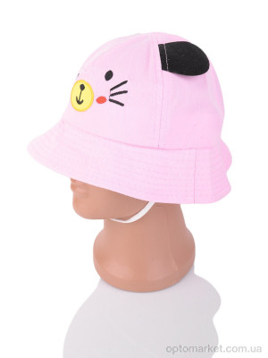 Панама дитячі 3013-7 pink RuBi рожевий  оптом от Optomarket