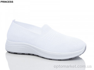 Сліпони жіночі 3026-15 Princess білий оптом от Optomarket