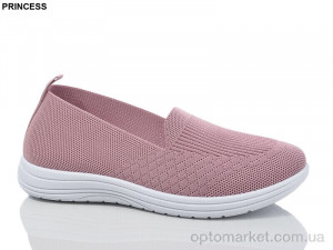 Сліпони жіночі 3026-30 Princess рожевий  оптом от Optomarket