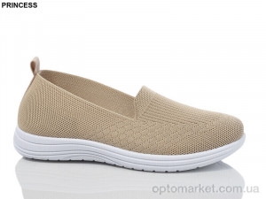 Сліпони жіночі 3026-31 Princess бежевий оптом от Optomarket
