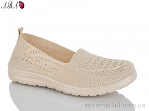 Сліпони жіночі 3026-39 Jiao Li Mei бежевий  оптом от Optomarket