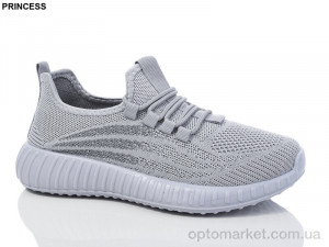 Кросівки жіночі 3026-56 Princess сірий  оптом от Optomarket