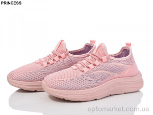Кросівки жіночі 3026-6 Princess рожевий оптом от Optomarket