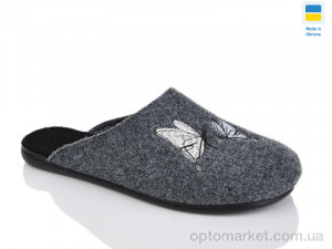 Капці жіночі 303-3 Klerotex сірий  оптом от Optomarket