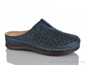 Сабо жіночі 303-6 Leguzaza синій оптом от Optomarket