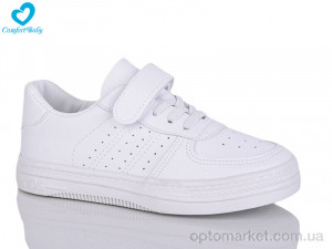 Кросівки дитячі 305( 31-37) Comfort-baby білий  оптом от Optomarket