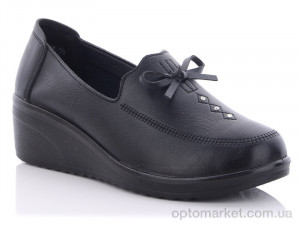 Туфлі жіночі 3089 black Jiejieli чорний  оптом от Optomarket