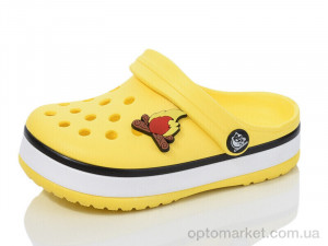 Крокси дитячі 3102-248 Luck Line жовтий  оптом от Optomarket