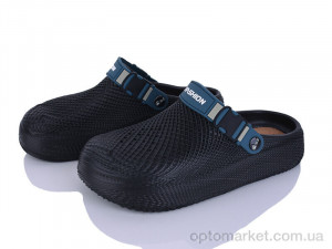 Крокси чоловічі 3122 чорний Favorit чорний  оптом от Optomarket