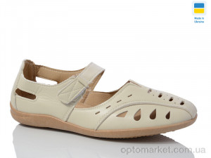 Туфлі жіночі 31229-1 Dual бежевий  оптом от Optomarket