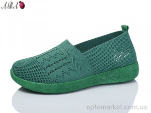 Сліпони жіночі 313-8 Jiao Li Mei зелений оптом от Optomarket