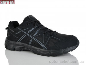 Кросівки чоловічі 3135-1 Sayota чорний  оптом от Optomarket
