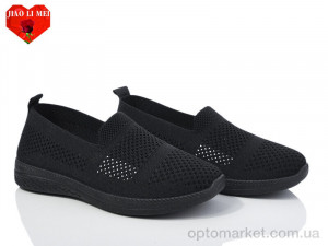 Сліпони жіночі 314-1 Jiao Li Mei чорний  оптом от Optomarket