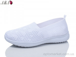 Сліпони жіночі 321-2 Jiao Li Mei білий  оптом от Optomarket