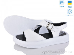 Босоніжки жіночі 3268-8 Ailinda білий  оптом от Optomarket