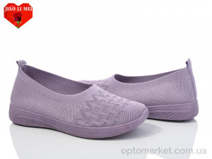 Сліпони жіночі 327-7 Jiao Li Mei фіолетовий  оптом от Optomarket