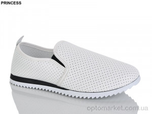 Сліпони жіночі 329-2 Princess білий  оптом от Optomarket