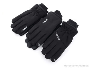 Рукавички чоловічі 33 М/sport водонепроницаемые mix Королева чорний  оптом от Optomarket