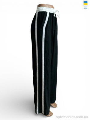 Спортивні штаны жіночі 3314 чорний Sport style чорний  оптом от Optomarket