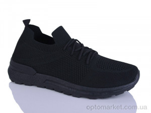 Кросівки чоловічі 332-1 LQD чорний  оптом от Optomarket