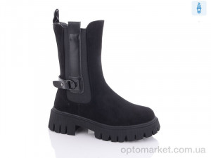 Черевики жіночі 3327-3 Purlina чорний  оптом от Optomarket