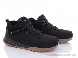 Черевики чоловічі 3390-A2582-5 Supo чорний оптом от Optomarket