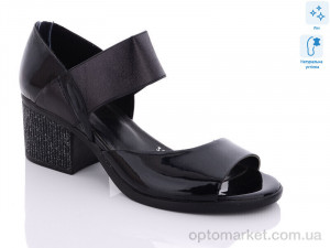 Босоніжки жіночі 344-4012(112) Sherlock Soon чорний  оптом от Optomarket