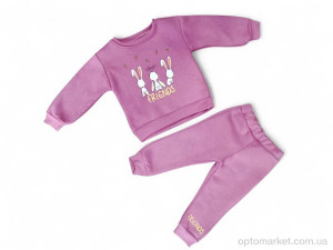 Комплекти дитячі дитячі 3453 рожевий реглан-штани Eymus Kids рожевий  оптом от Optomarket
