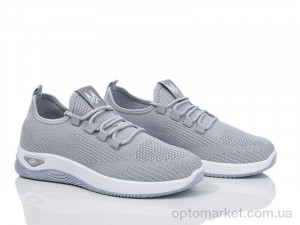 Кросівки жіночі 355-13 Ok Shoes сірий  оптом от Optomarket