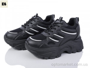 Кросівки жіночі 3565-560-3 BIG чорний  оптом от Optomarket