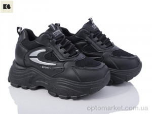 Кросівки жіночі 3565-562-3 BIG чорний  оптом от Optomarket