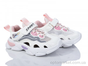 Кросівки дитячі 3598-3039-5 Lilin білий  оптом от Optomarket