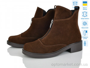 Черевики жіночі 363 корич.з. G-Aira коричневий  оптом от Optomarket